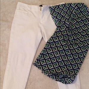 White Banana Republic pants